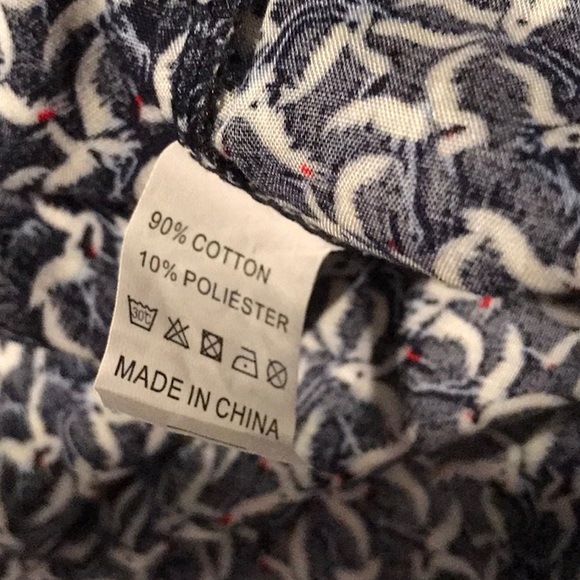 Cotton dress with drawstring waist - Picture 4 of 5